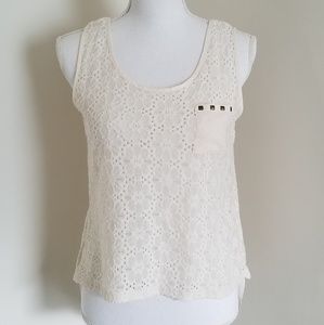 Pearl High- Lo Tank Top